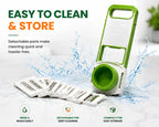 Mandoline Slicer & 5-in-1 Grater Combo