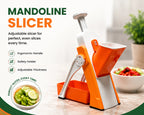 Mandoline Slicer & 5-in-1 Grater Combo