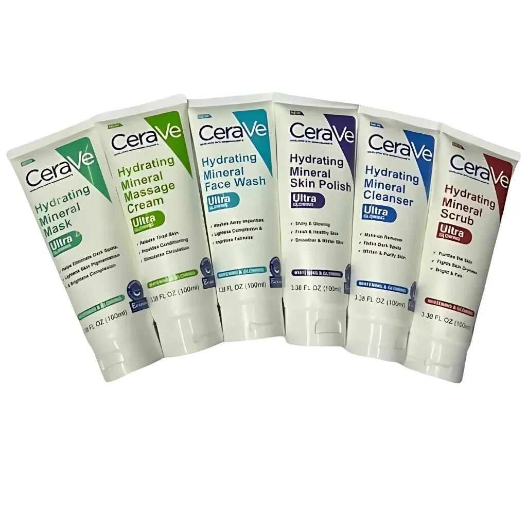 CeraVe Complete Skincare & Facial Routine Bundle