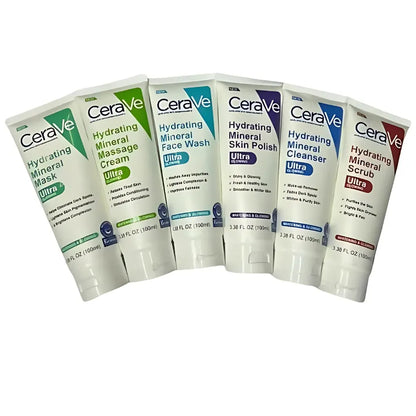 CeraVe Complete Skincare & Facial Routine Bundle