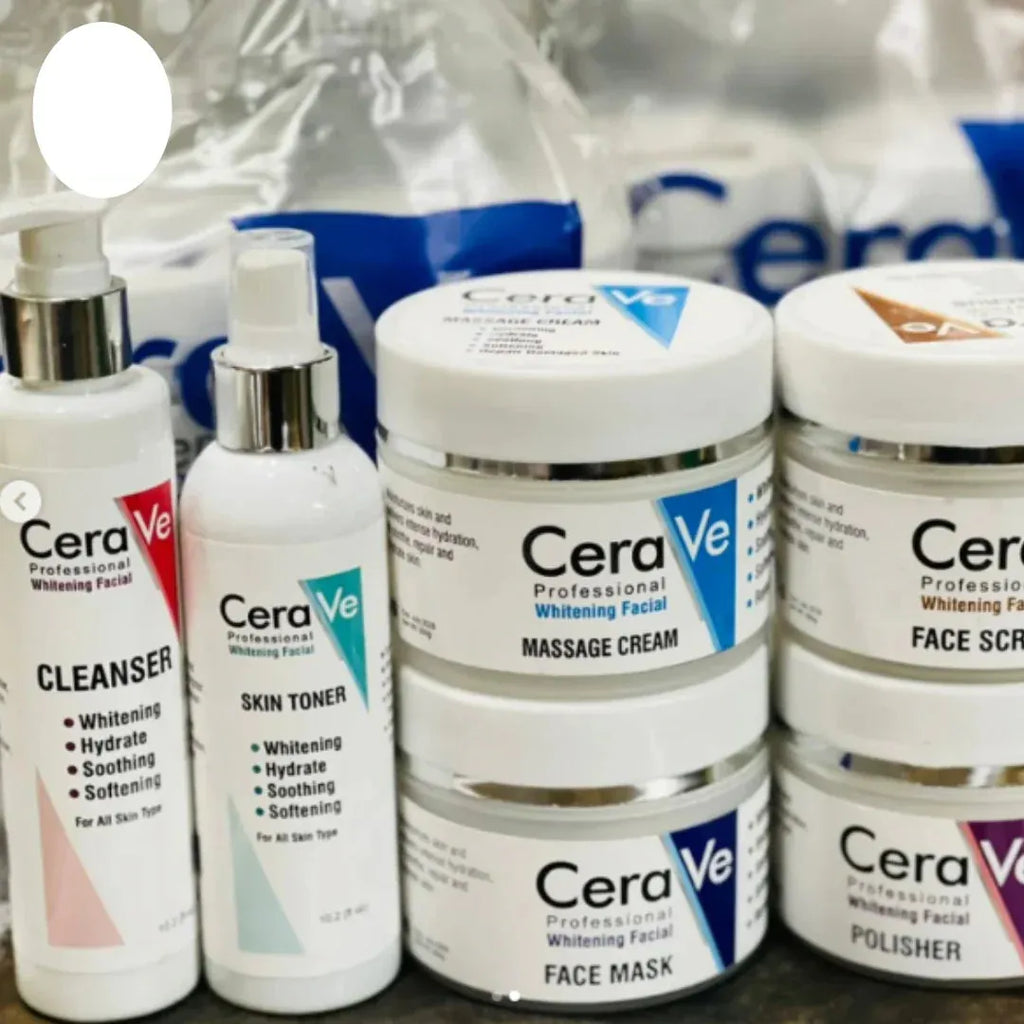 CeraVe Complete Skincare & Facial Routine Bundle