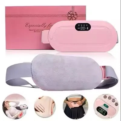 Rechargeable Electric Period Cramp Massager & Heating Belt