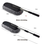 100-Inch Extendable Telescopic Microfiber Duster with Flexible Bendable Head
