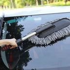 100-Inch Extendable Telescopic Microfiber Duster with Flexible Bendable Head