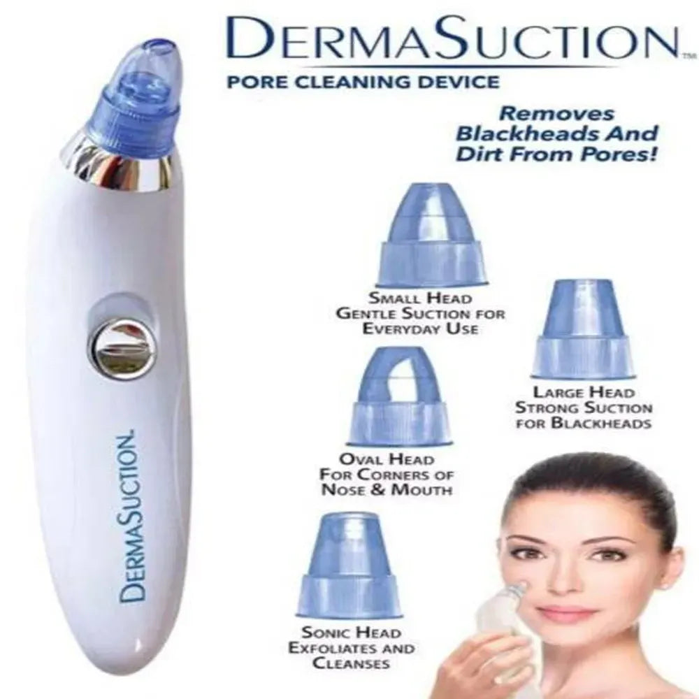 Rechargeable 5-in-1 Derma Suction Blackhead Remover & Pore Vacuum