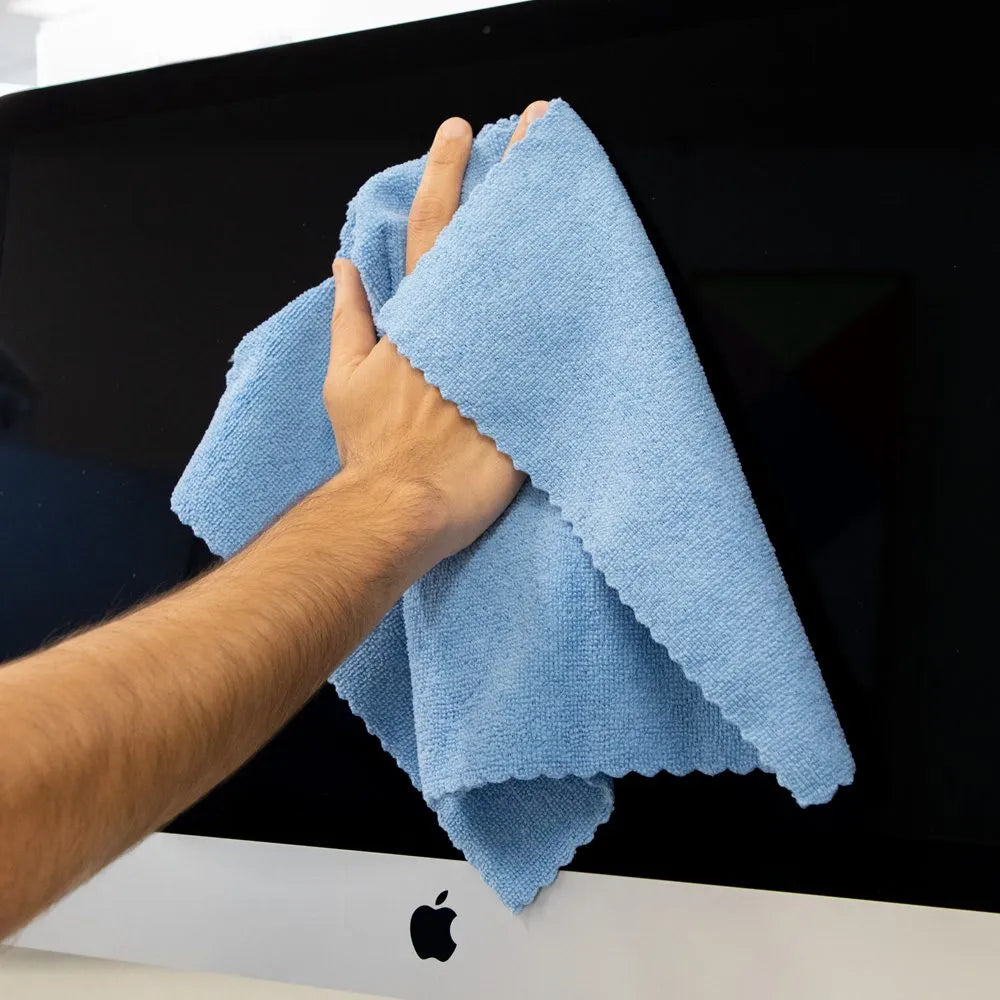 Extractable Microfiber Cleaning Cloth Box (20-Piece Pack)