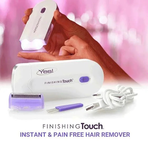 Rechargeable Yes! Touch-Activated Painless Hair Remover Trimmer