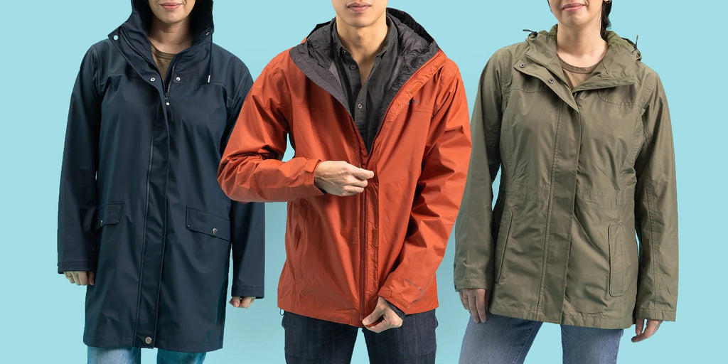 Portable Emergency Raincoat Card with Hood