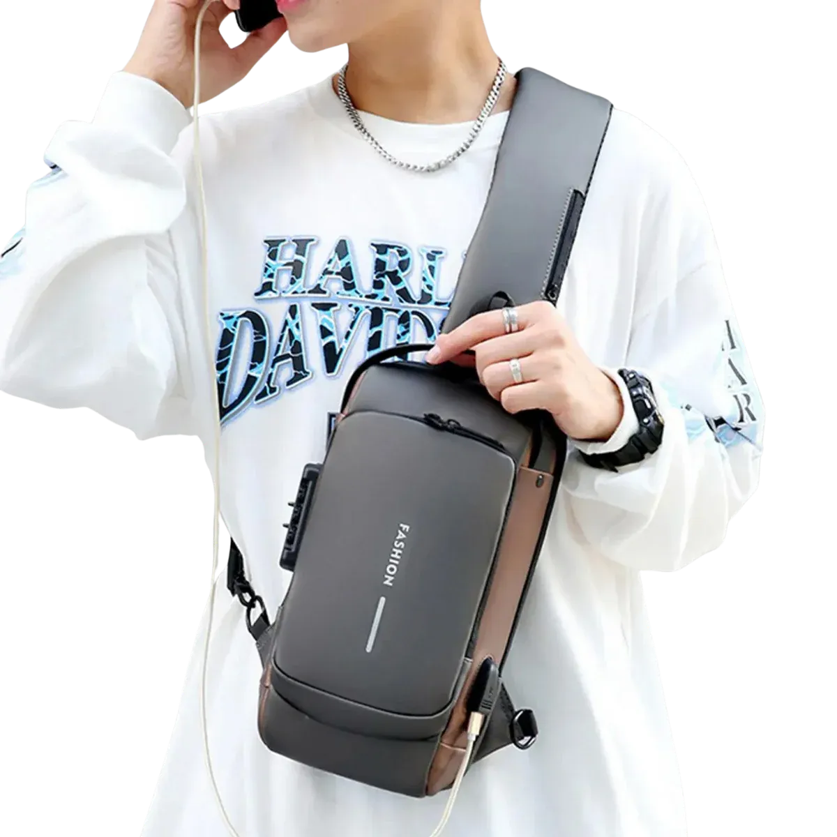 Anti-theft Crossbody Bag