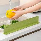 Sloped Silicone Sink Splash Guard & Faucet Drip Catcher Mat