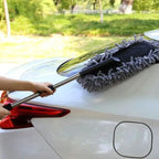 100-Inch Extendable Telescopic Microfiber Duster with Flexible Bendable Head