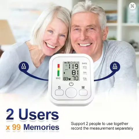 Digital Upper Arm Automatic Blood Pressure Monitor Machine
