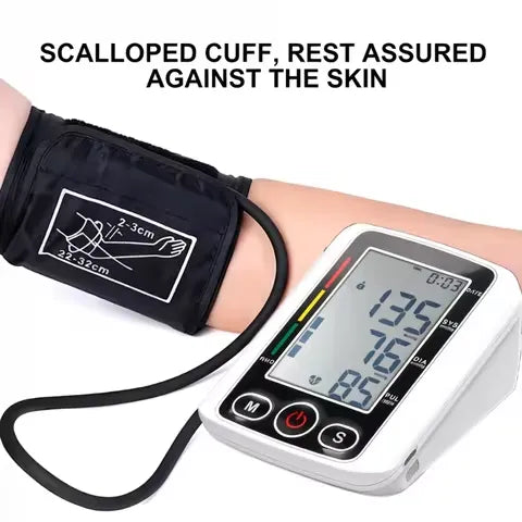 Digital Upper Arm Automatic Blood Pressure Monitor Machine