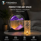 3D Moving Sand Art Lamp & Diamond Crystal LED Light
