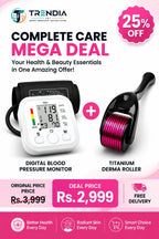 Digital Blood Pressure Monitor & Titanium Derma Roller Set