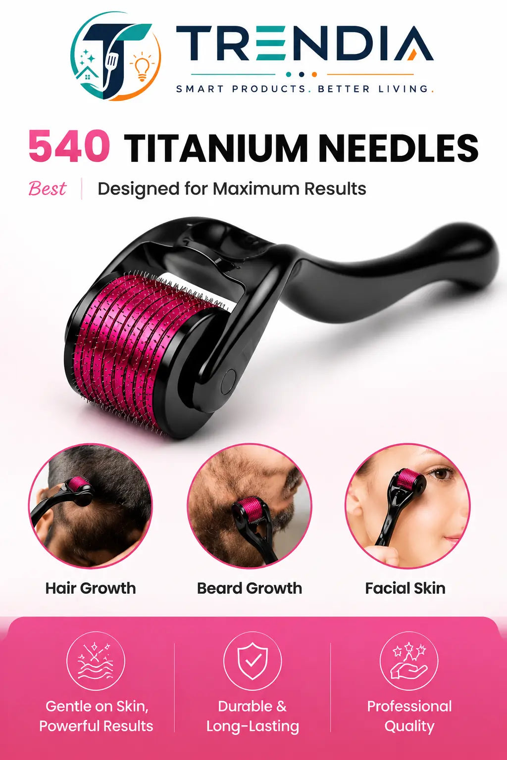 Digital Blood Pressure Monitor & Titanium Derma Roller Set
