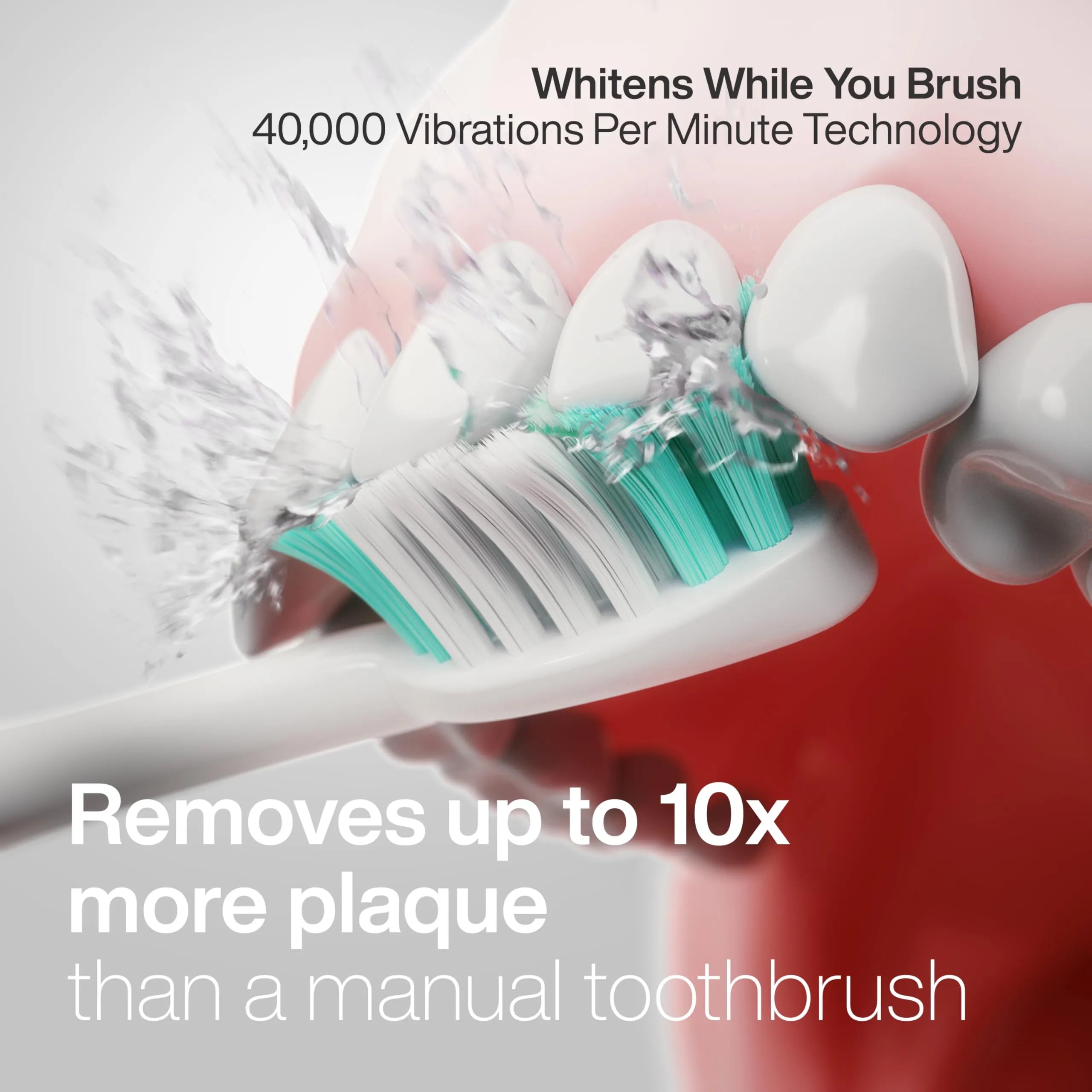 Sonic Rechargeable Electric Toothbrush with Soft Bristles