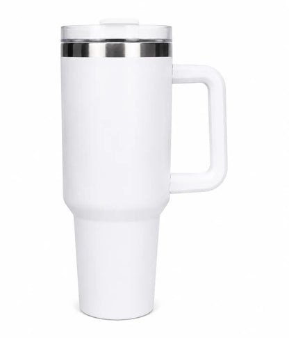 Pure White 40oz Tumbler