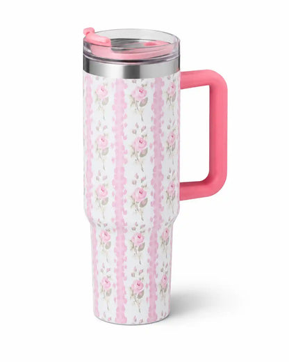 Rose Bloom 40oz Tumbler