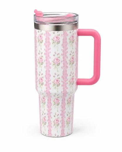 Rose Bloom 40oz Tumbler