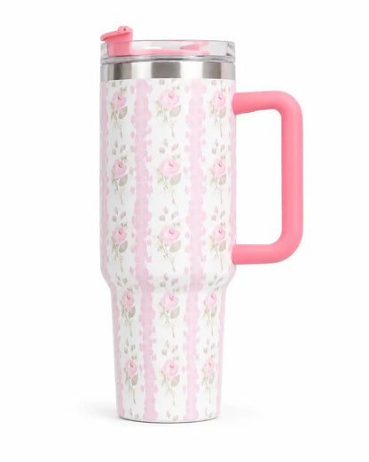 Rose Bloom 40oz Tumbler