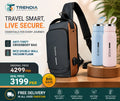 Anti-Theft Crossbody Sling Bag & Nice Double-Wall Vacuum